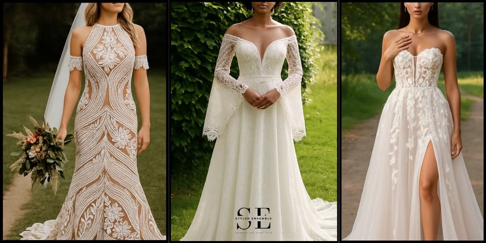 Boho Wedding dress ideas